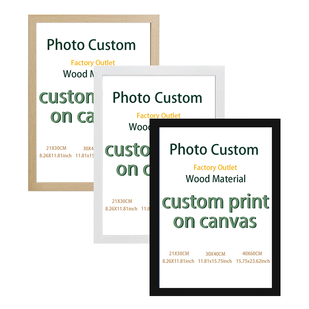 Picture Frame - Peinture sur toile personnalisée avec cadre