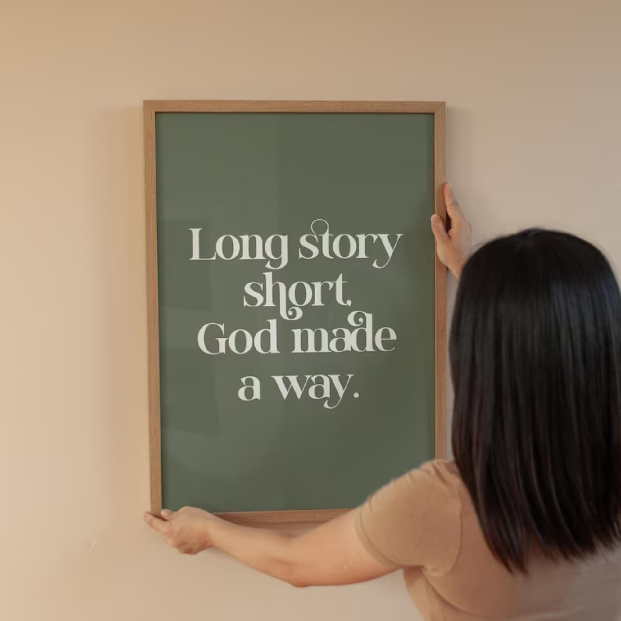 Long Story Short God Made A Wa - Interior Design Living Room avis et prix