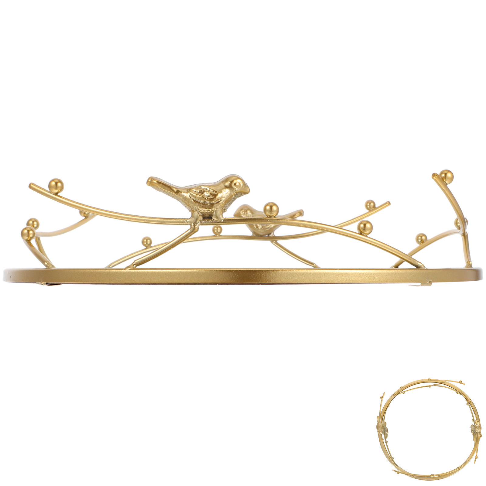 Plateau de maquillage rond dor - Decorative Mirror avis et prix