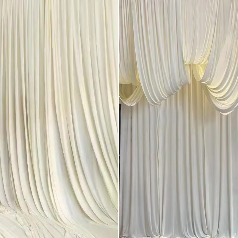 Tissu extensible en soie de la - Curtain Curtain avis et prix