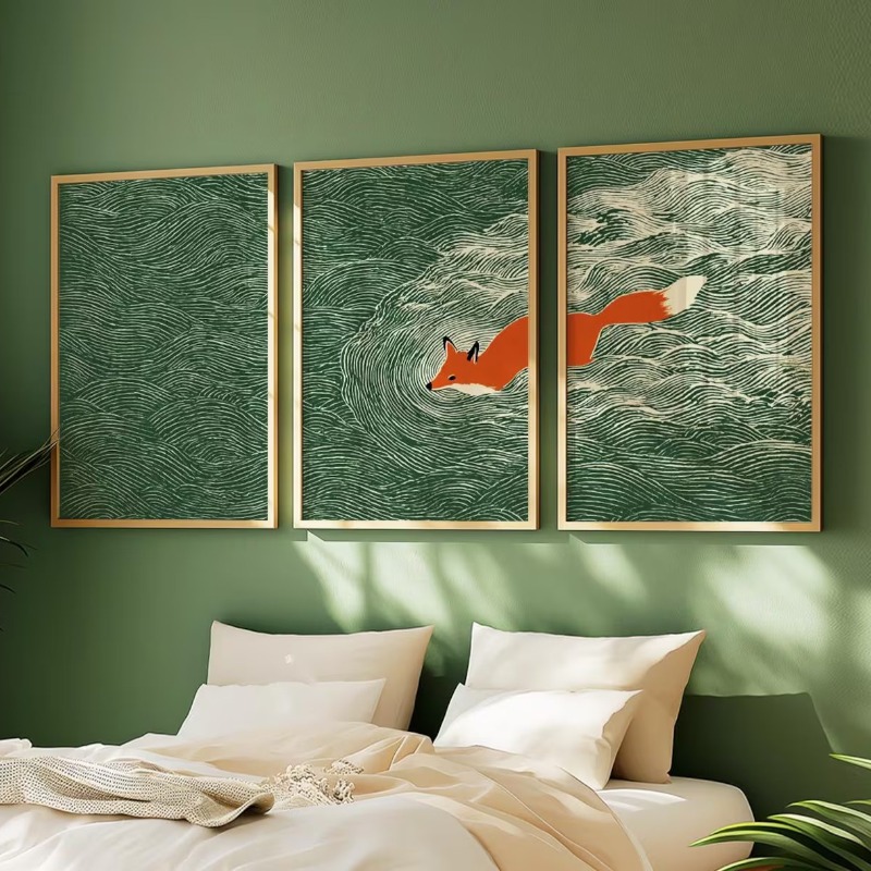 Ensemble de 3 tableaux sur toi - Abstract Canvas Set avis et prix
