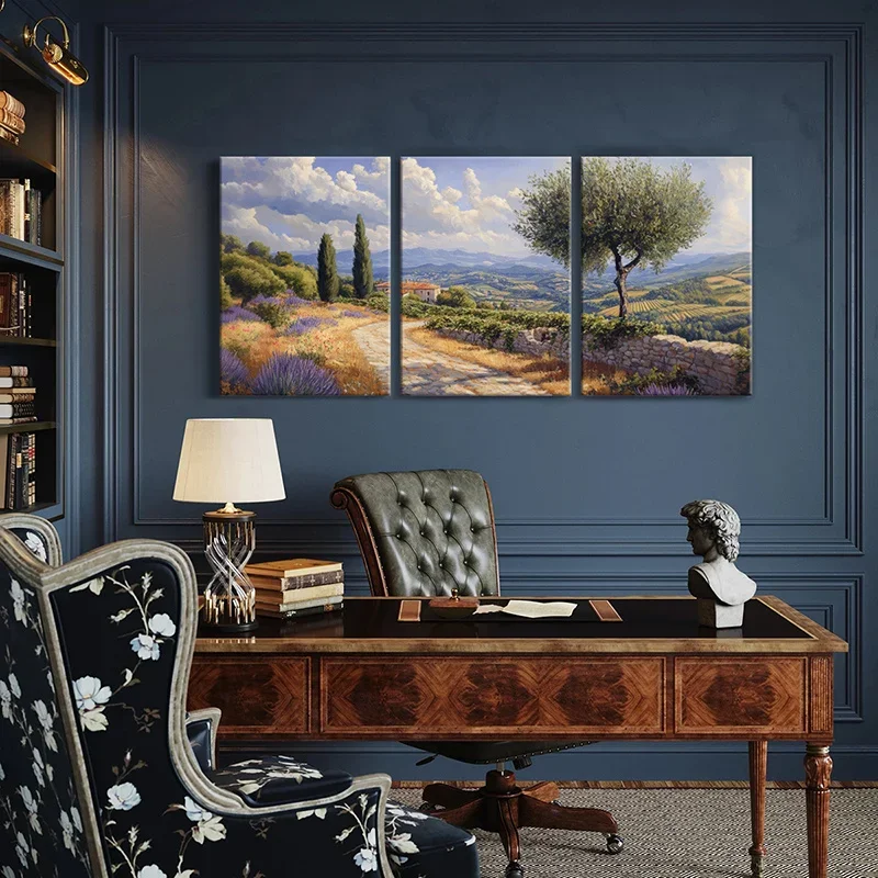 Ensemble de 3 tableaux sur toi - Abstract Canvas Set avis et prix
