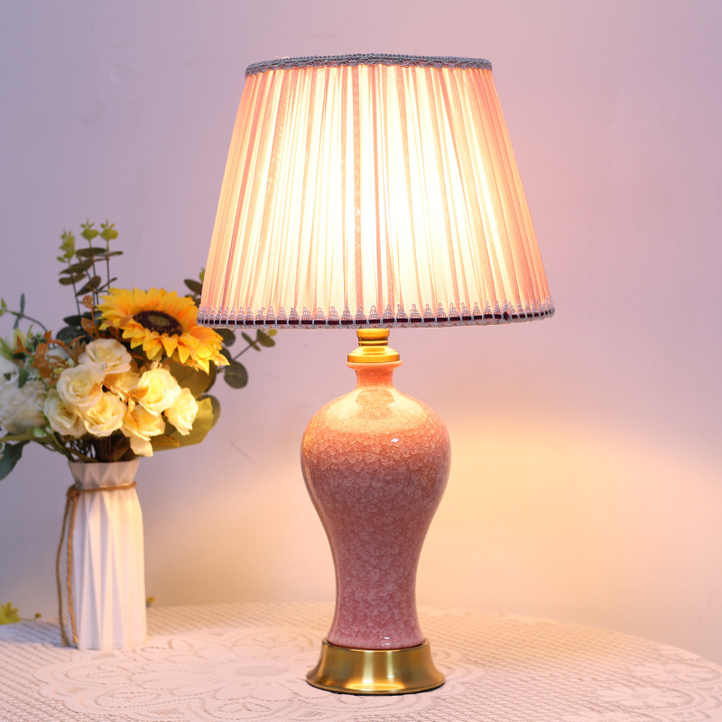 Lampe de bureau en forme de va - Vase Decor avis et prix