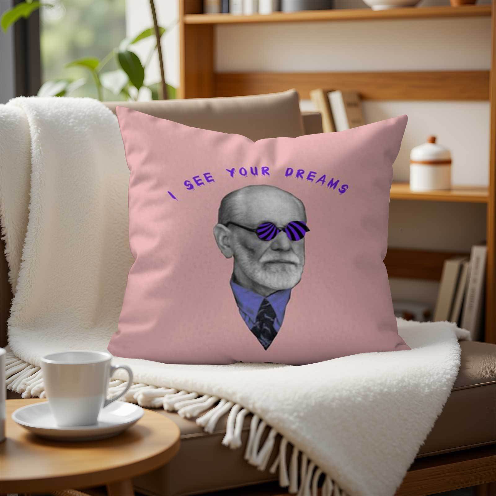 Housse de coussin carrée décor - Throw Pillow avis et prix