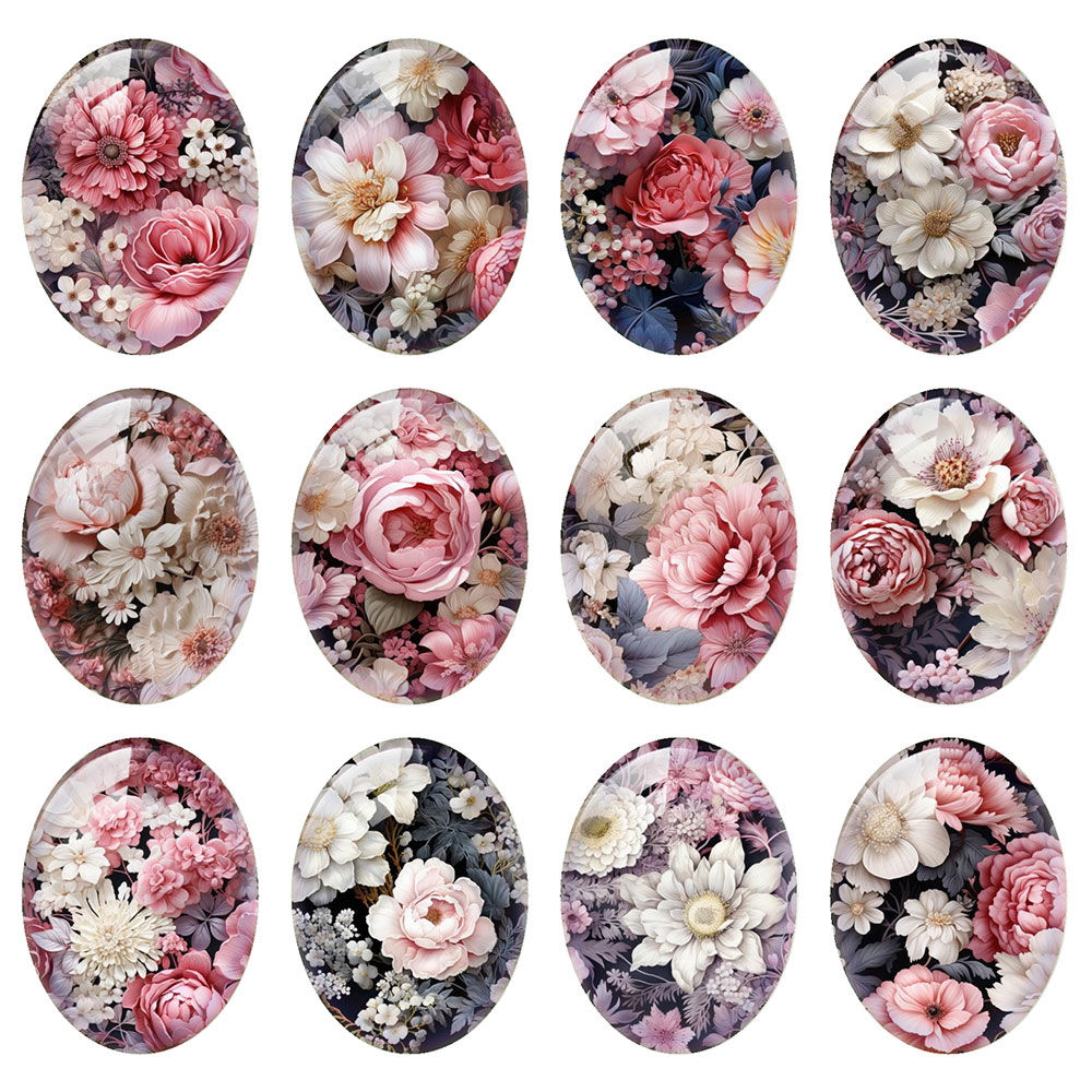 Cabochons en verre à dos plat, - Vase Decor avis et prix