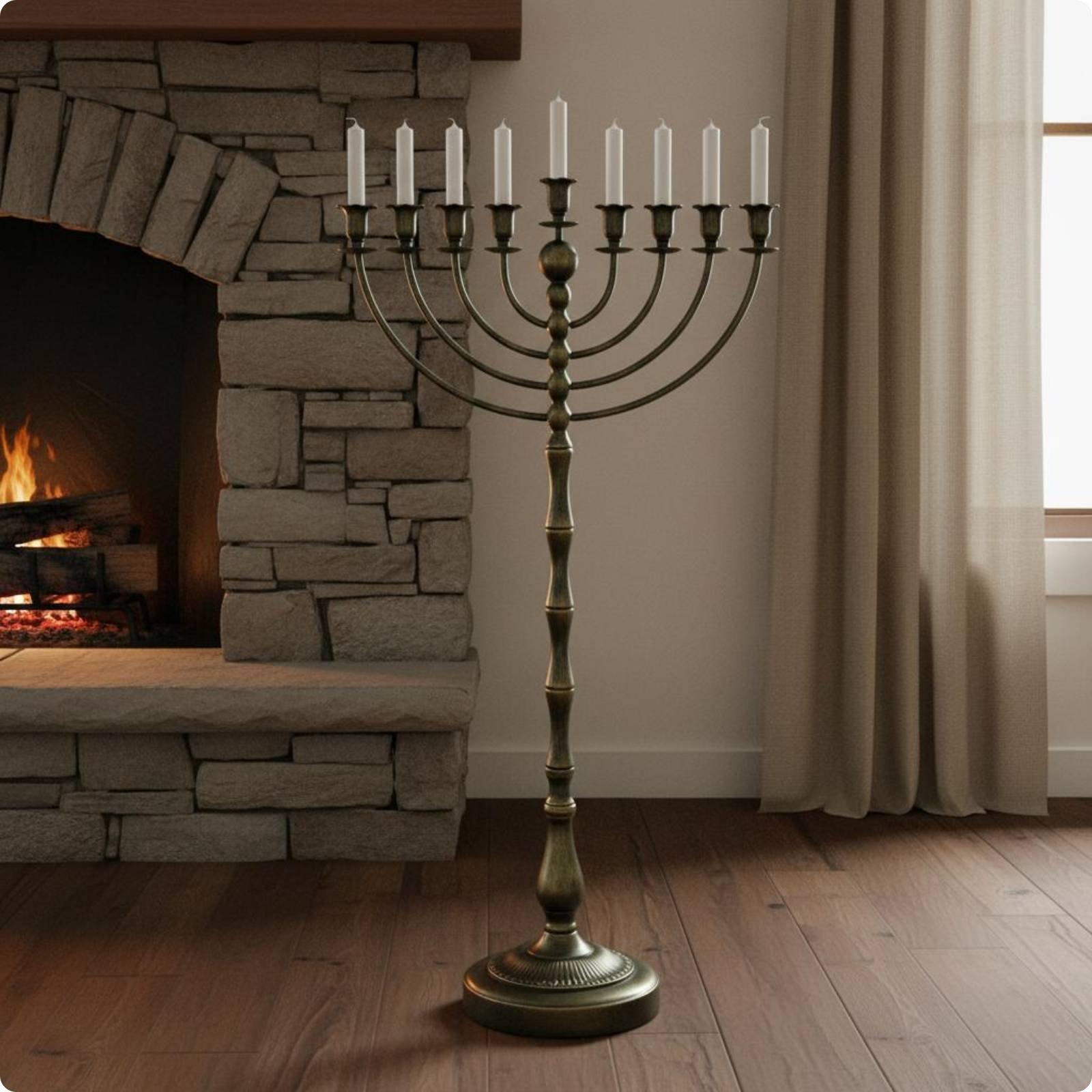 Grand chandelier en bronze sur - Candle Holder Decor avis et prix