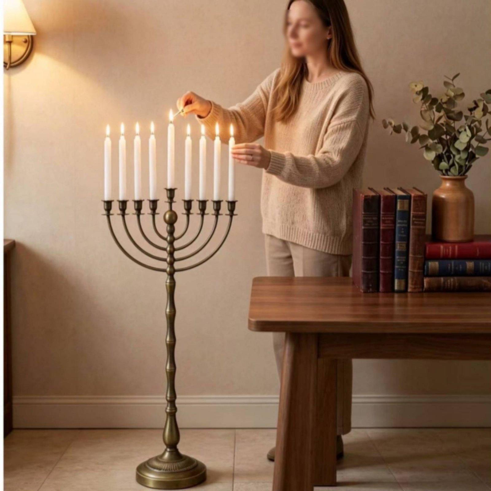 Grand chandelier en bronze sur - Candle Holder Decor avis et prix