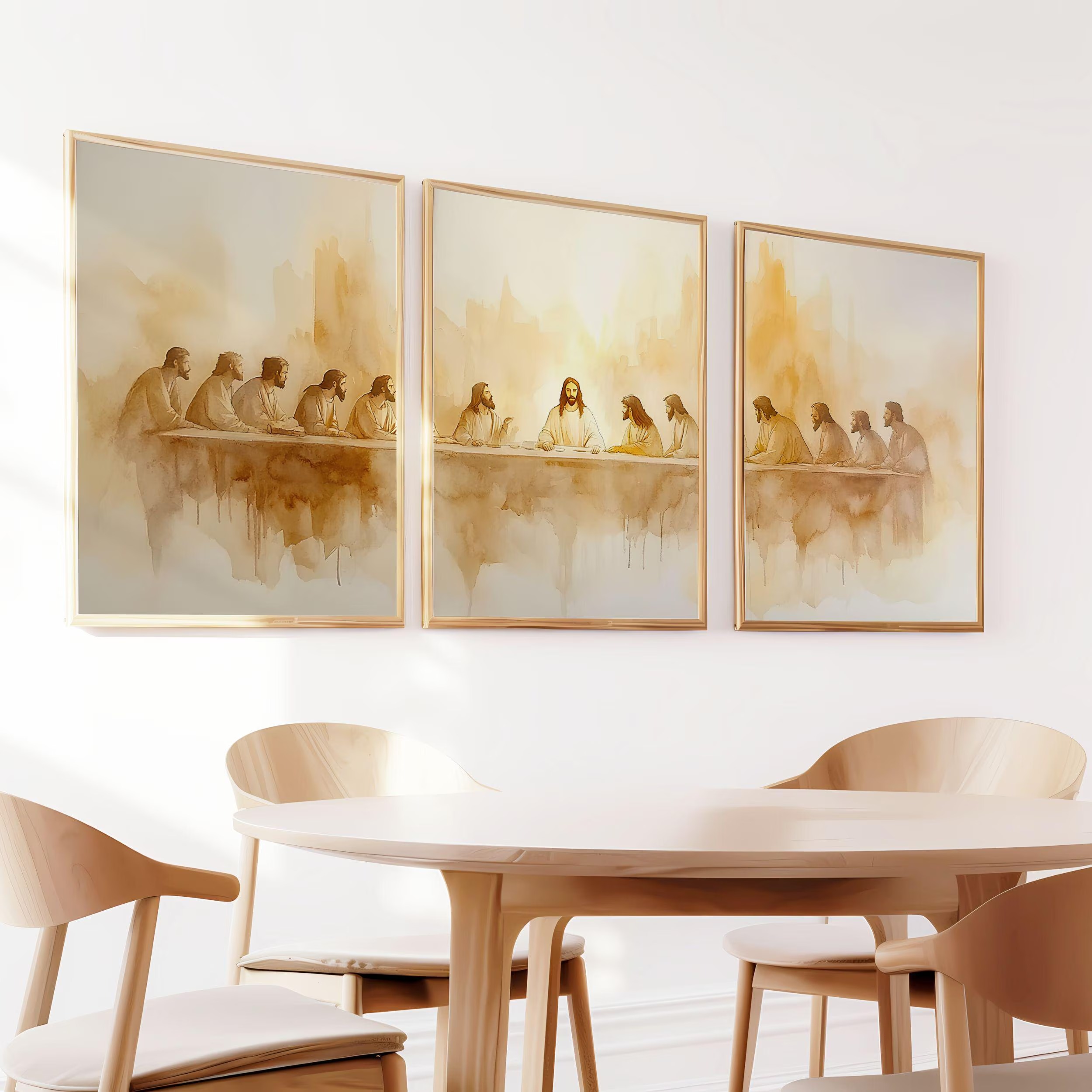 Affiche murale d'art de pâques - Abstract Canvas Set avis et prix