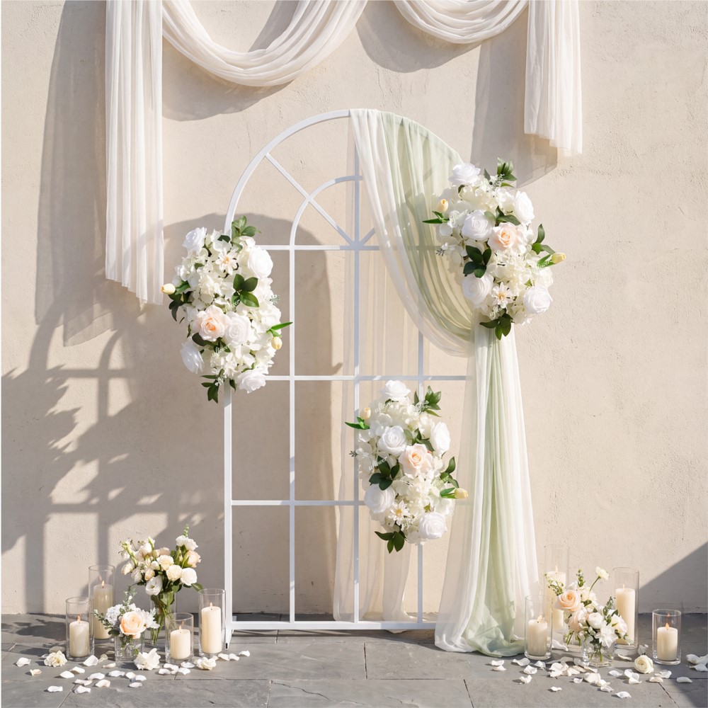 Uflower Rose Greenery Flower R - Table Runner avis et prix